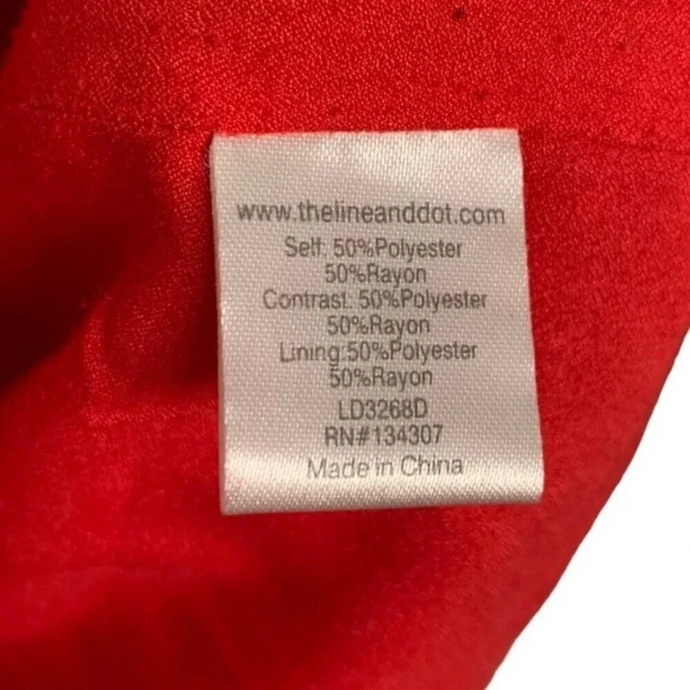 Red Shift Dress - Picture 13 of 16
